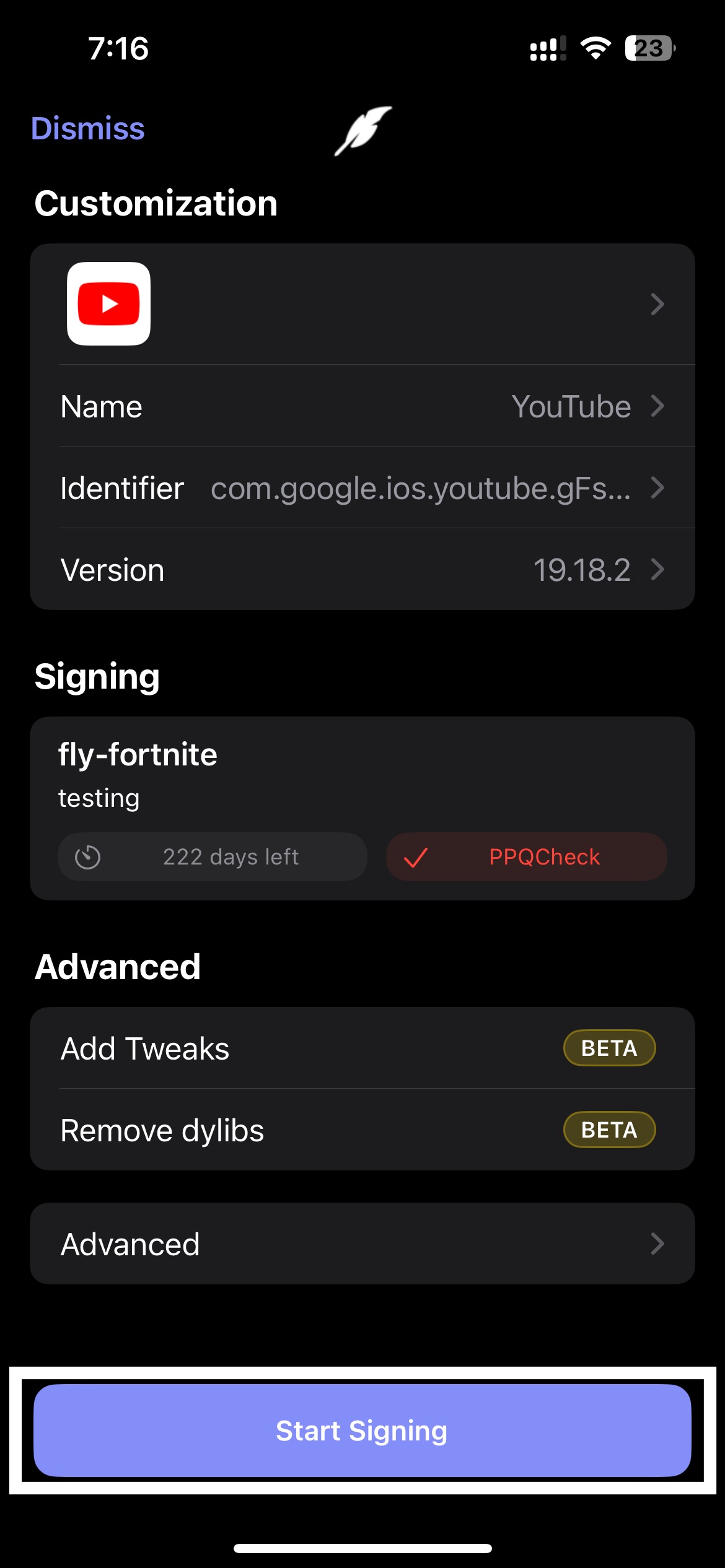 Actually Signature